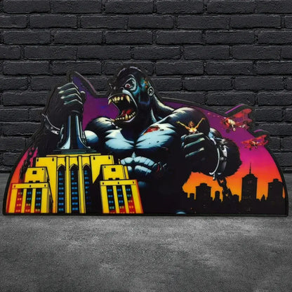 King Kong Pinball AR Topper for  Pinball Machine, 3D Printed Lightbox USB Powered & Full Dimmable FYLZGO Signs