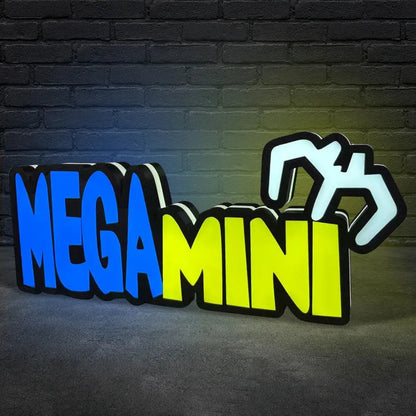 Mega Mini Topper 3D Pinted Lightbox for Claw Machine, Mage Mini claw machine Topper FYLZGO Signs