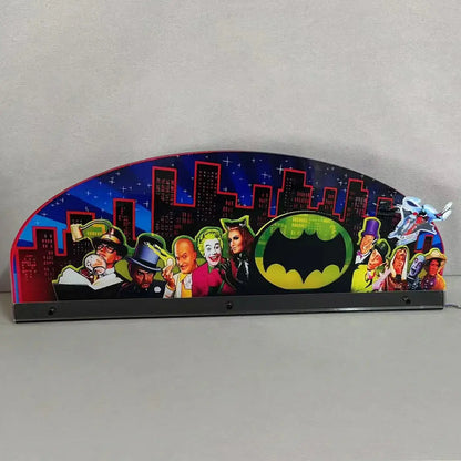 Topper Batman 66 Pinball topper 3D Acrylic LED Topper, for Pinball Machine, Pinball Topper FYLZGO Signs