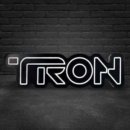 TRON Legacy style 3D Printed RGB LED illuminated wall sign FYLZGO Signs