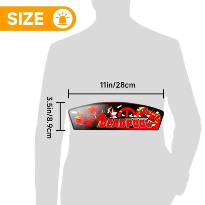 New Arrival Deadpool Pinball LED Lightbox, Deadpool Pinball Topper, Dimmable, and USB powered FYLZGO Signs