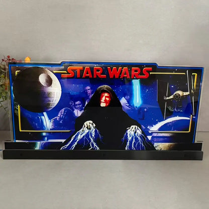 Star Wars Sith Lord Pinball Topper 3D Acrylic LED Topper, for  Pinball Machine, Pinball Topper FYLZGO Signs