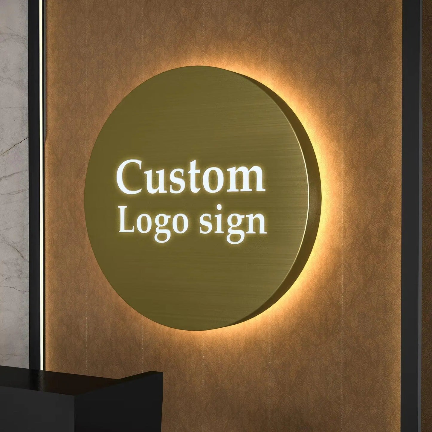 Backlit Box Sign Led Illuminated Outdoor Signage Board FYLZGO Signs
