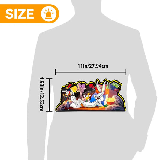 LOONY TUNES Pinball Topper LED Sign, 3D Printed Lightbox, USB Powered & Full Dimmable FYLZGO Signs