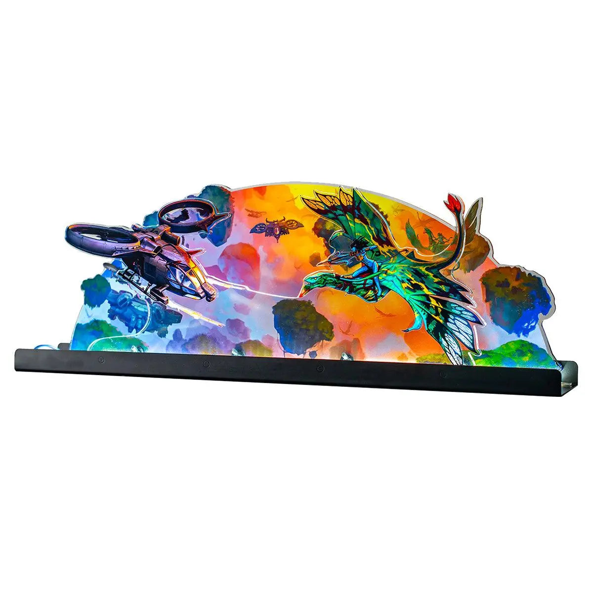 The art for the new avatar-themed Pinball Acrylic LED Topper, for Pinball Machine, Pinball Topper FYLZGO Signs