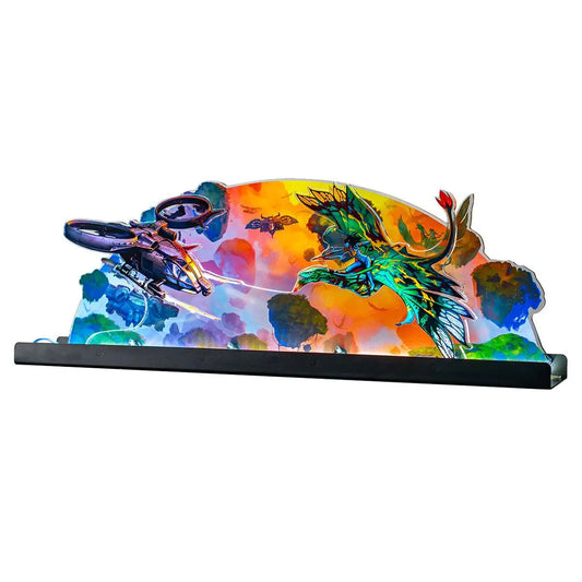 The art for the new avatar-themed Pinball Acrylic LED Topper, for Pinball Machine, Pinball Topper FYLZGO Signs
