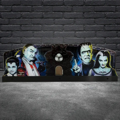 The Munsters Topper 3D Acrylic LED Topper, For Stern Pinball Mahine, Pinball Topper FYLZGO Signs