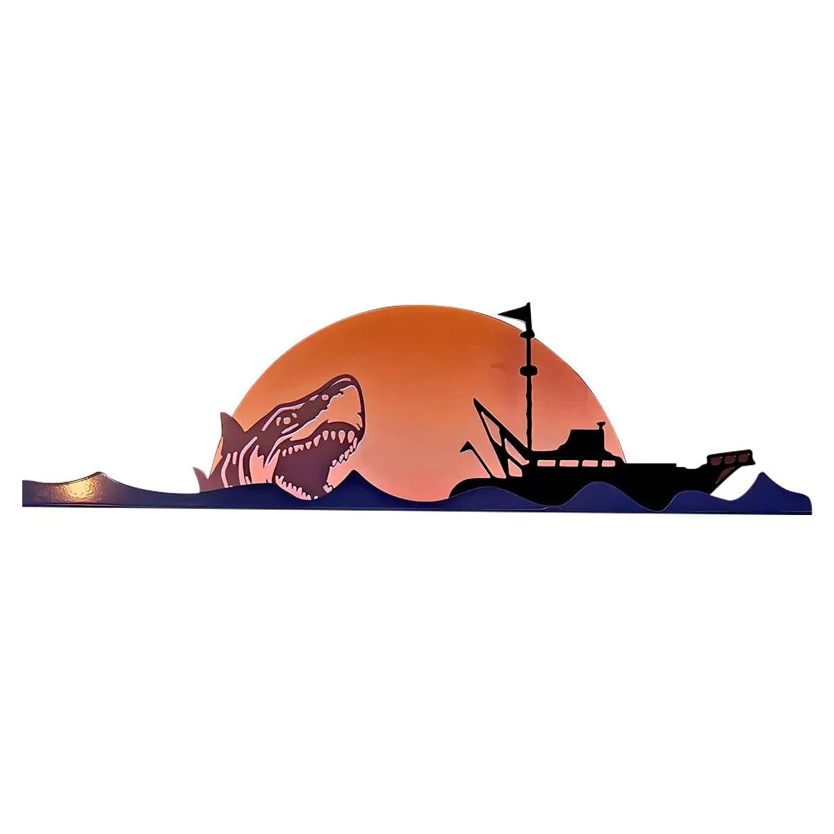 JAWS Pinball Silhouette Topper FYLZGO Signs