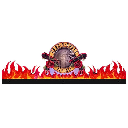 Guns N' Roses Topper Pinball Acrylic LED Topper, with Metal Base Bracket for Stern Pinball Machine, Pinball Topper FYLZGO Signs