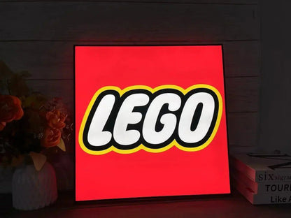 LEGO 3D LED LIGHT SIGN, funny gadgets, lamp, game room decoration light sign FYLZGO Signs