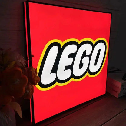 LEGO 3D LED LIGHT SIGN, funny gadgets, lamp, game room decoration light sign FYLZGO Signs