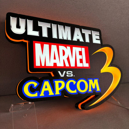 Ultimate Fate of Two Worlds 3D Printed LED Lightbox for Gaming Room Decor FYLZGO Signs