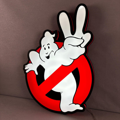 Ghostbusters 2 Logo Lightbox USB Powered with Dimming Control Perfect Decor FYLZGO Signs