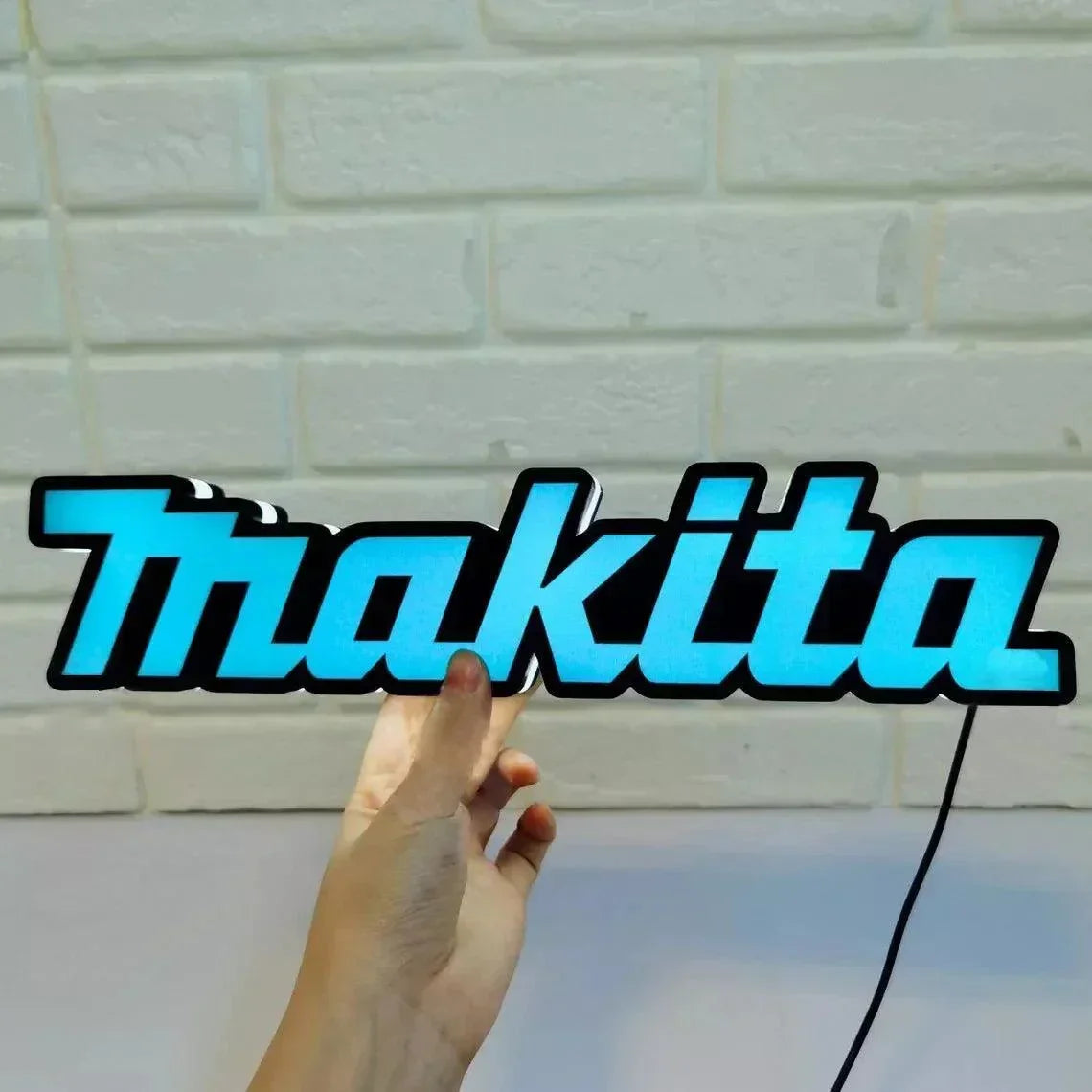 Makita Tool LED Light Box Fully Dimmable & USB Powered FYLZGO Signs