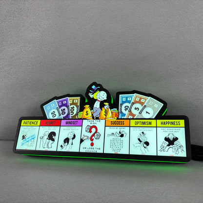 Monopoly Pinball Topper LED Lightbox USB Powered Fully Dimmable FYLZGO Signs