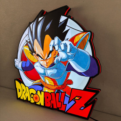 Dragonball Z 3D printed LED light box, USB powered, with dimming Man Cave FYLZGO Signs