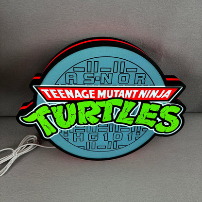 TMNT Teenage Mutant Ninja Turtles Shell Backpack 3D Lightbox Fully Dimmable USB Power Supply FYLZGO Signs