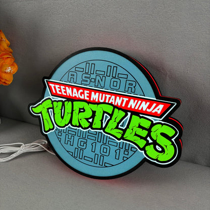 TMNT Teenage Mutant Ninja Turtles Shell Backpack 3D Lightbox Fully Dimmable USB Power Supply FYLZGO Signs