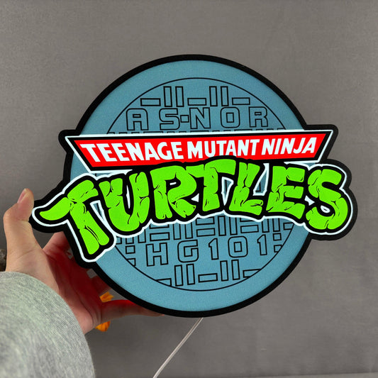 TMNT Teenage Mutant Ninja Turtles Shell Backpack 3D Lightbox Fully Dimmable USB Power Supply FYLZGO Signs