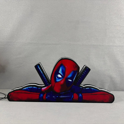 Deadpool Pinball LED Lightbox, Deadpool Pinball Topper, USB powered and with Dimming Function, designed for Stern Pinball FYLZGO Signs
