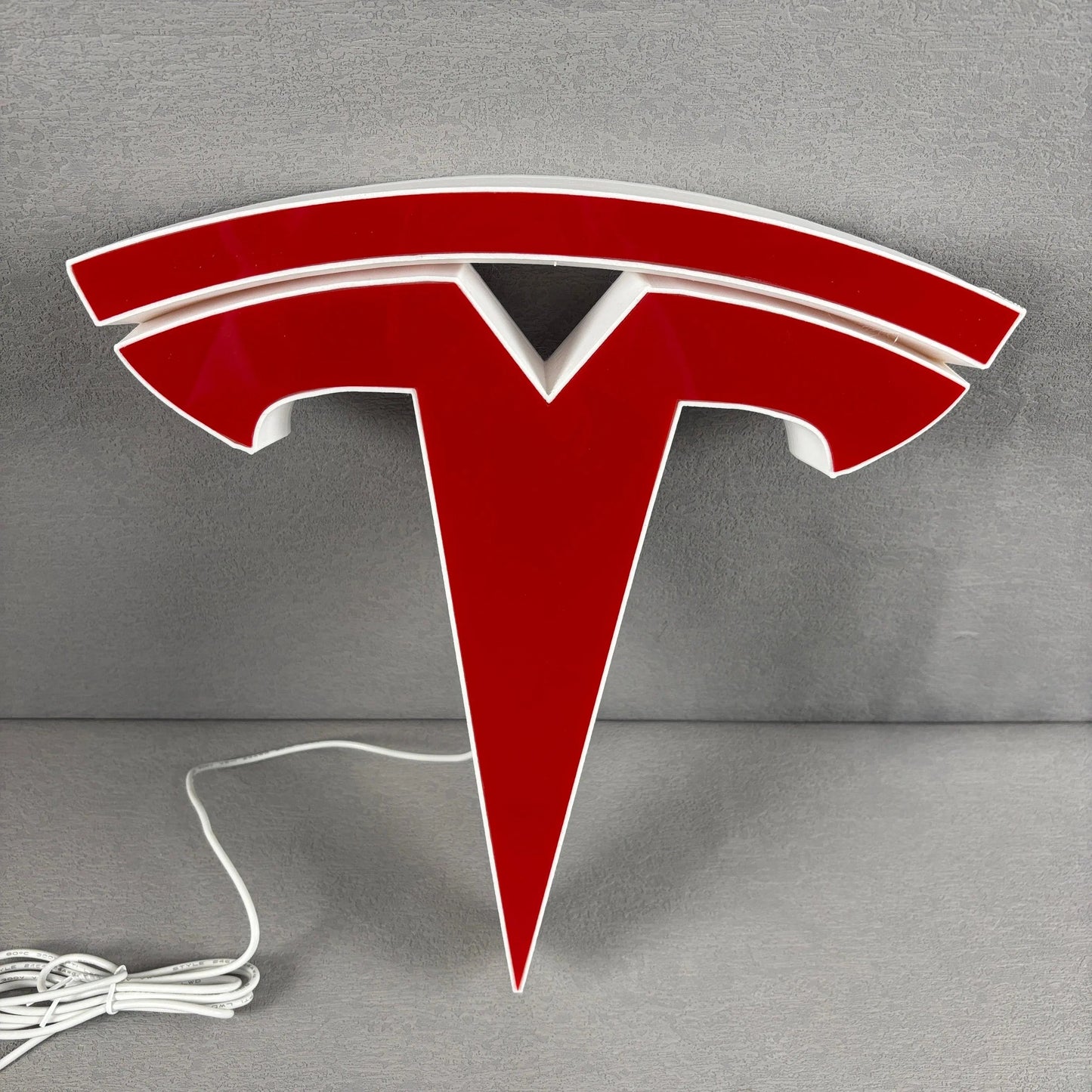 Tesla LED Lightbox, Garage Sign and Garage Decor for Tesla Model 3, Cyber Truck, Gift for men and Fathers Day Gift FYLZGO Signs