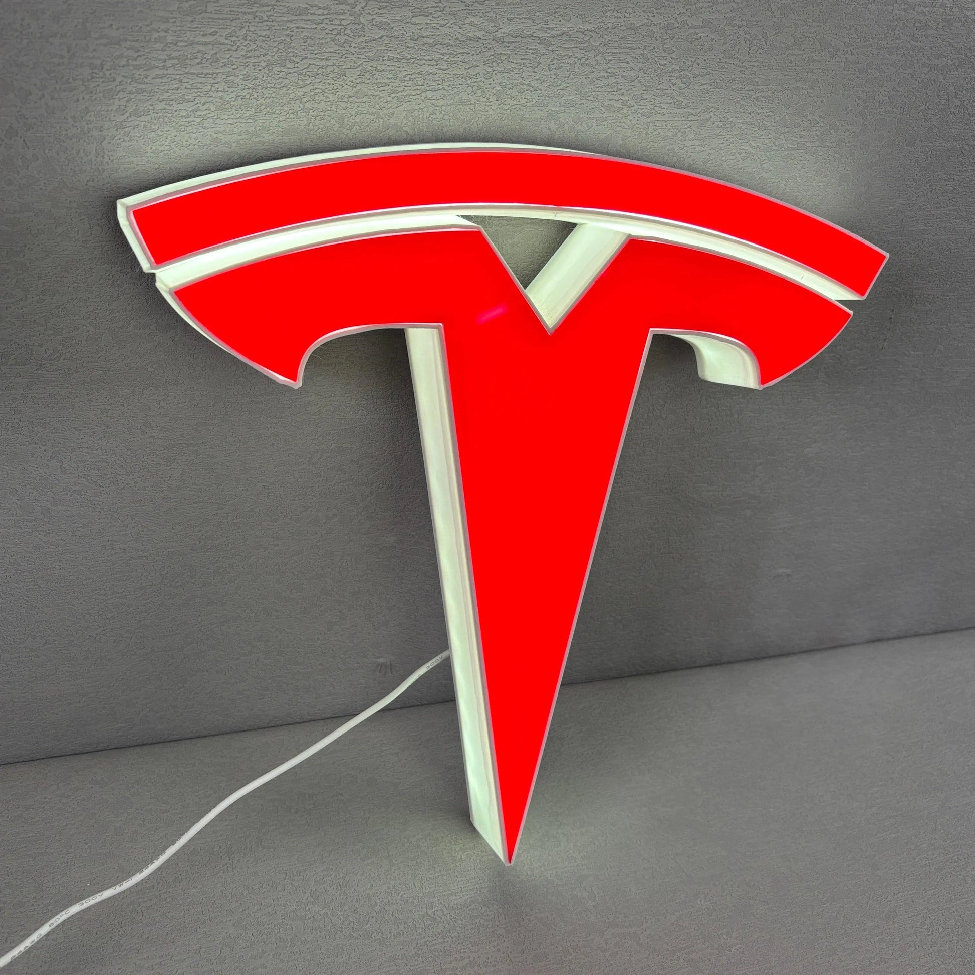 Tesla LED Lightbox, Garage Sign and Garage Decor for Tesla Model 3, Cyber Truck, Gift for men and Fathers Day Gift FYLZGO Signs