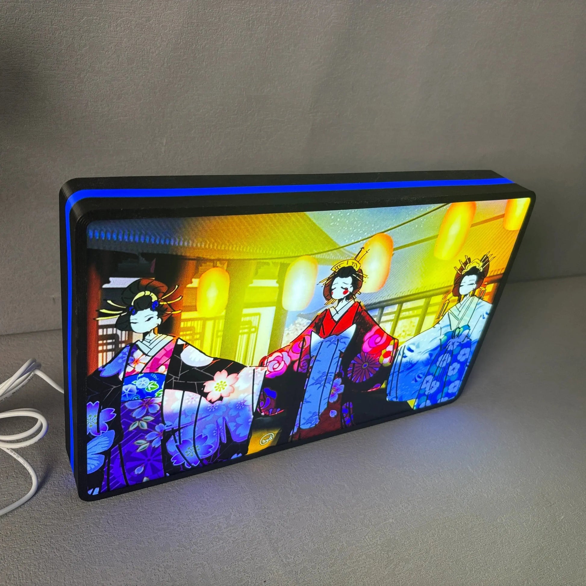 Phantom of the Opera Pinball Topper, 3D Printed LED Lightbox Game Lightbox Logo 3D LED Light Box Retro Mega Drive Logo LED Lightbox Arcade Games Lightbox FYLZGO Signs