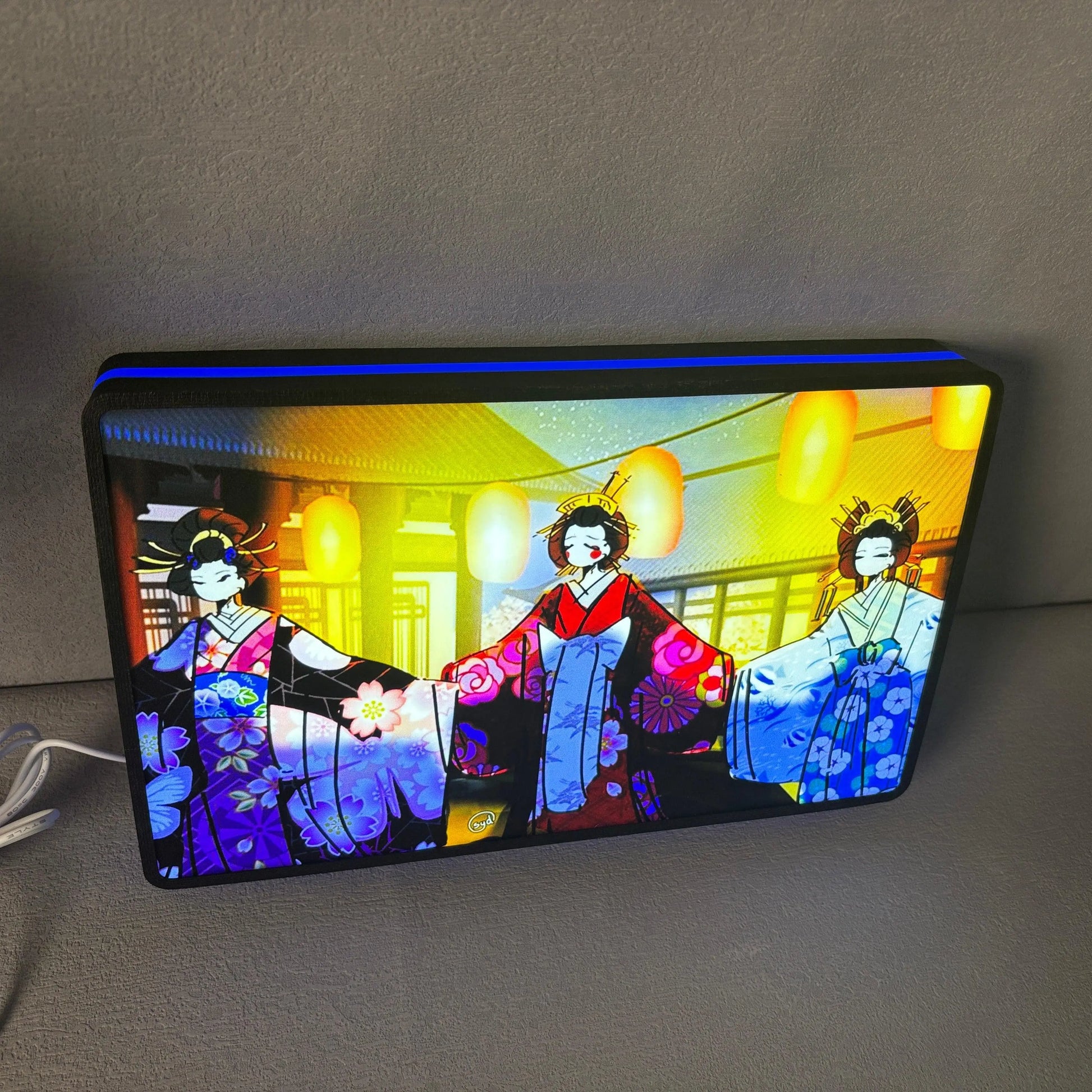 Phantom of the Opera Pinball Topper, 3D Printed LED Lightbox Game Lightbox Logo 3D LED Light Box Retro Mega Drive Logo LED Lightbox Arcade Games Lightbox FYLZGO Signs