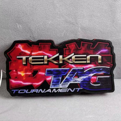Tekken 3 Tag Tournament 3D Printed LED Lightbox FYLZGO Signs