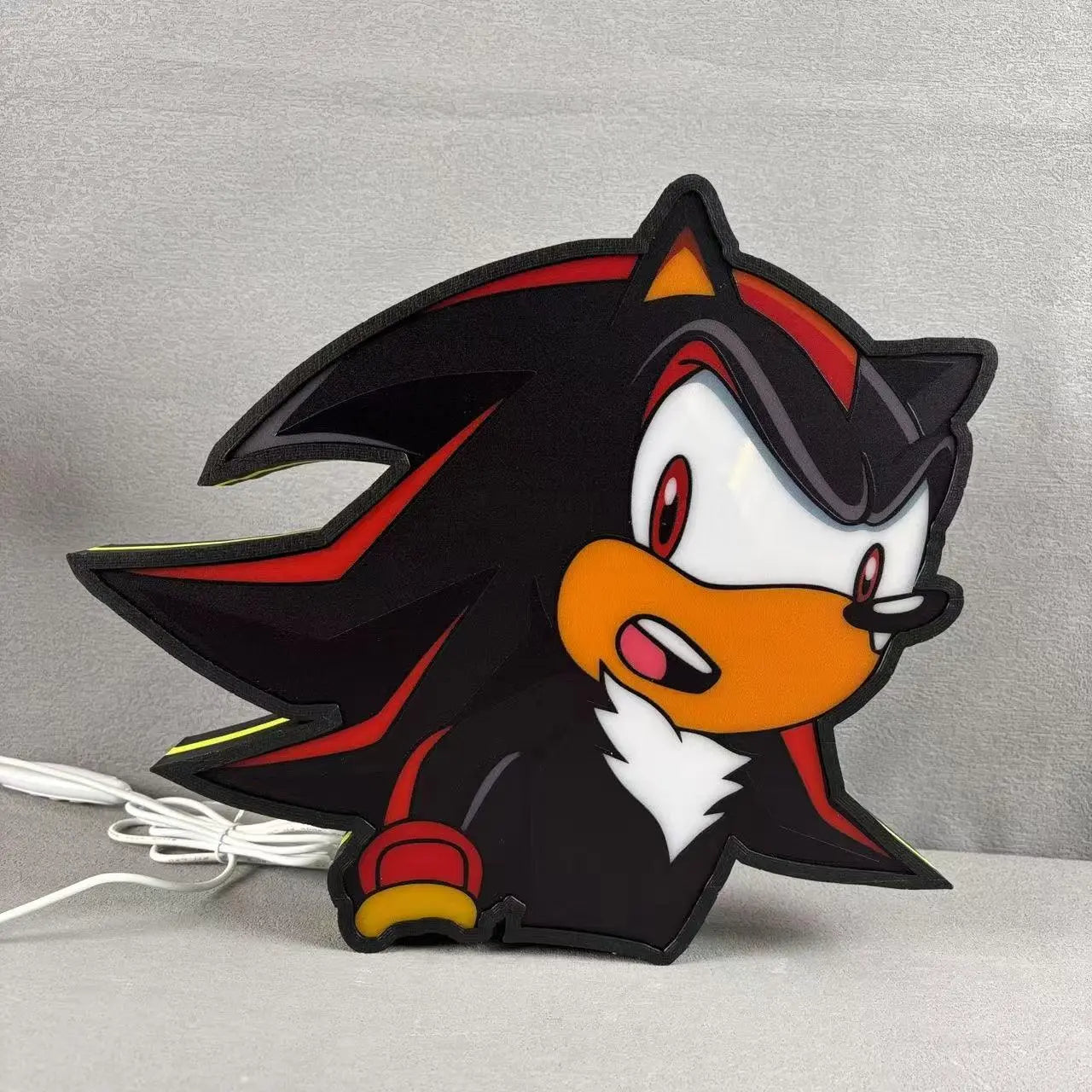 Sonic the Hedgehog SEGA Logo 3D LED Light Box FYLZGO Signs