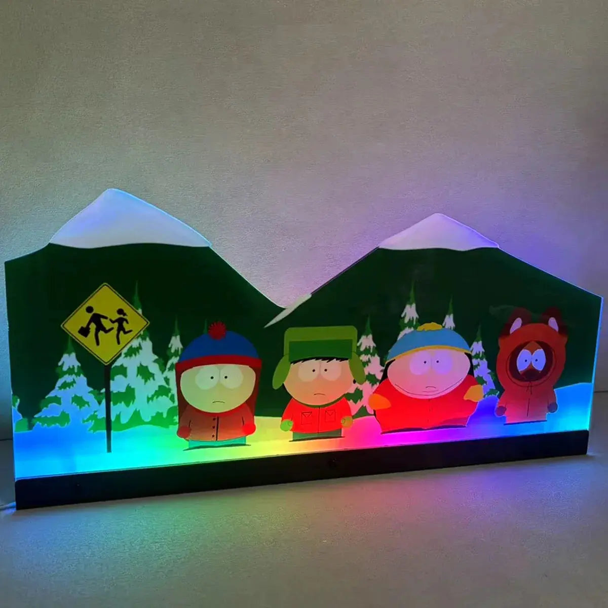South Park Topper 3D Acrylic LED Topper, For Sega Pinball Mahine,  for Sega pinball fans FYLZGO Signs