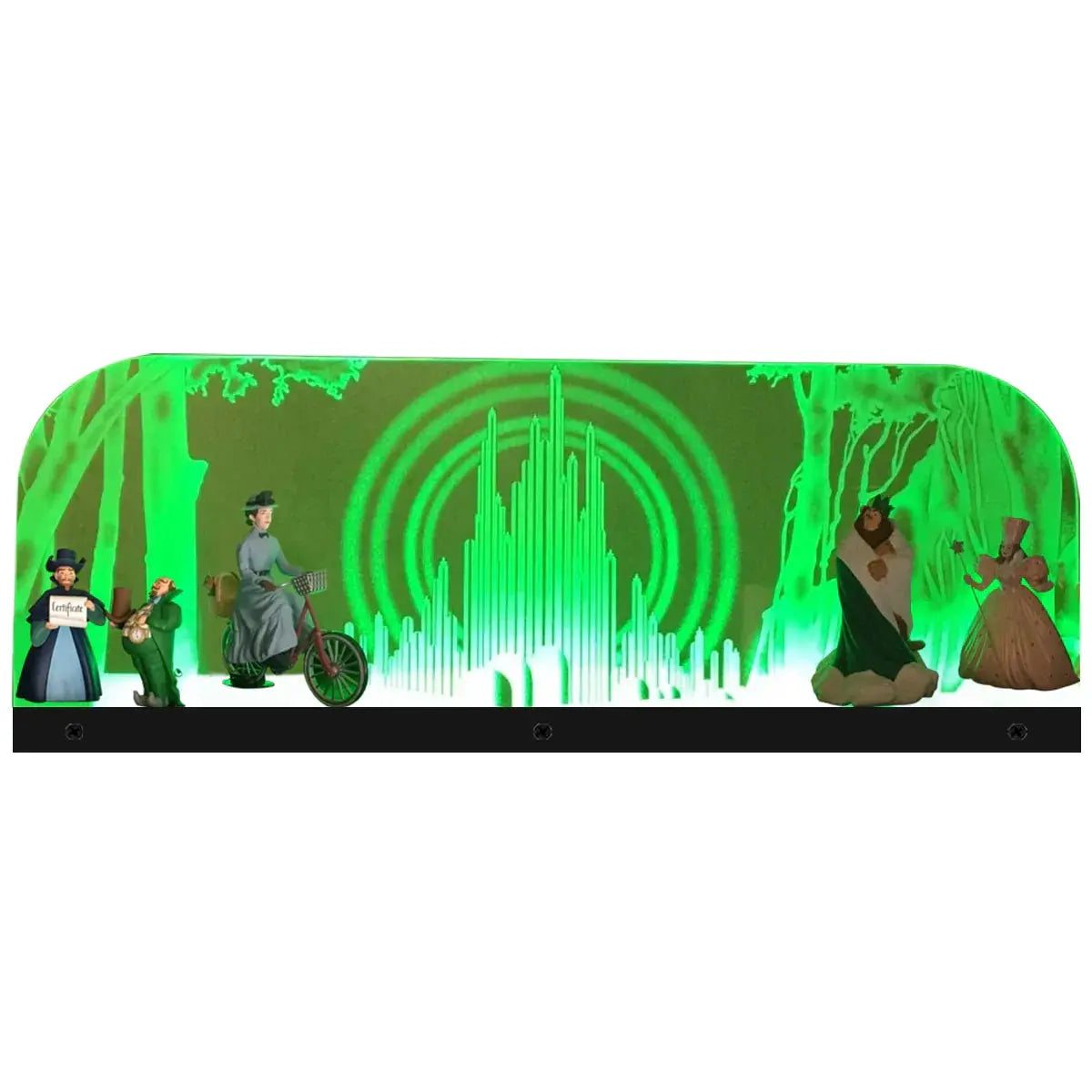 The Wizard of Oz Topper Acrylic RGB LED Topper, for Pinball Machine, Pinball Topper FYLZGO Signs
