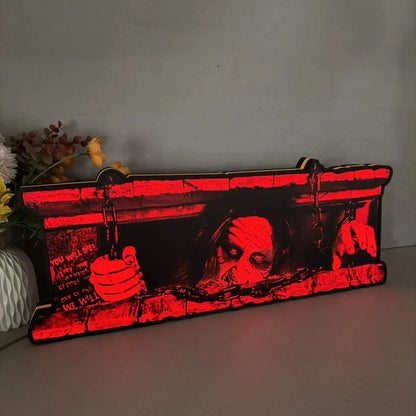 Evil Dead Pinball Topper LED Lightbox, For Spooky Pinball Mahicne, 3D Printed Lightbox Rock Your Game FYLZGO Signs