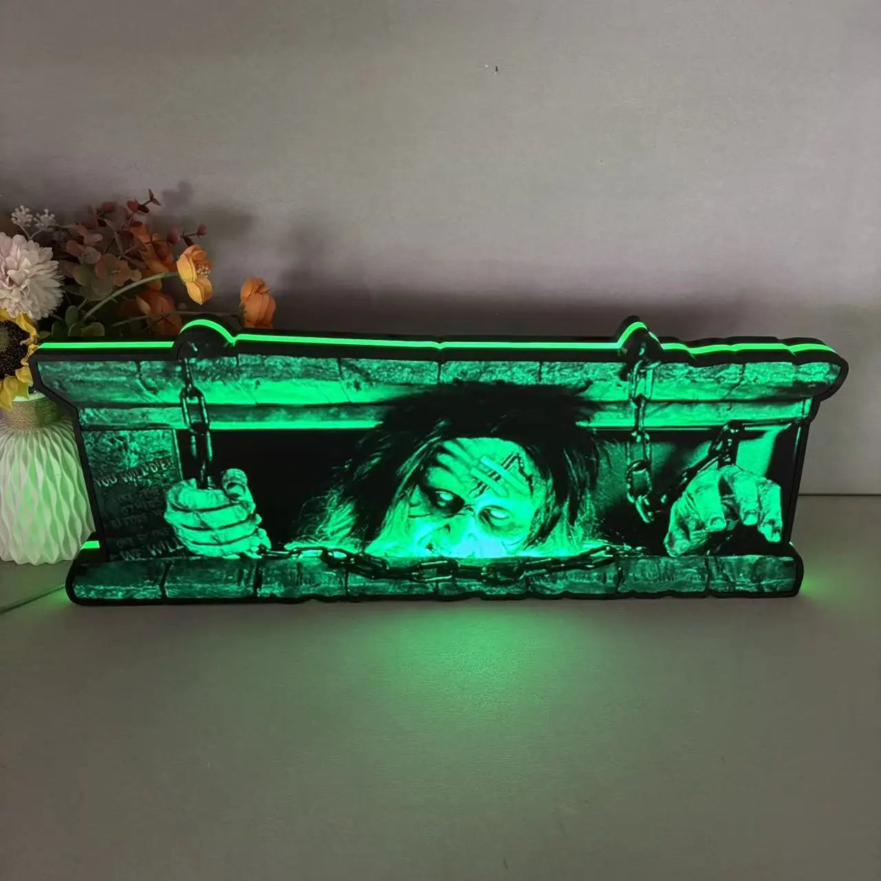 Evil Dead Pinball Topper LED Lightbox, For Spooky Pinball Mahicne, 3D Printed Lightbox Rock Your Game FYLZGO Signs