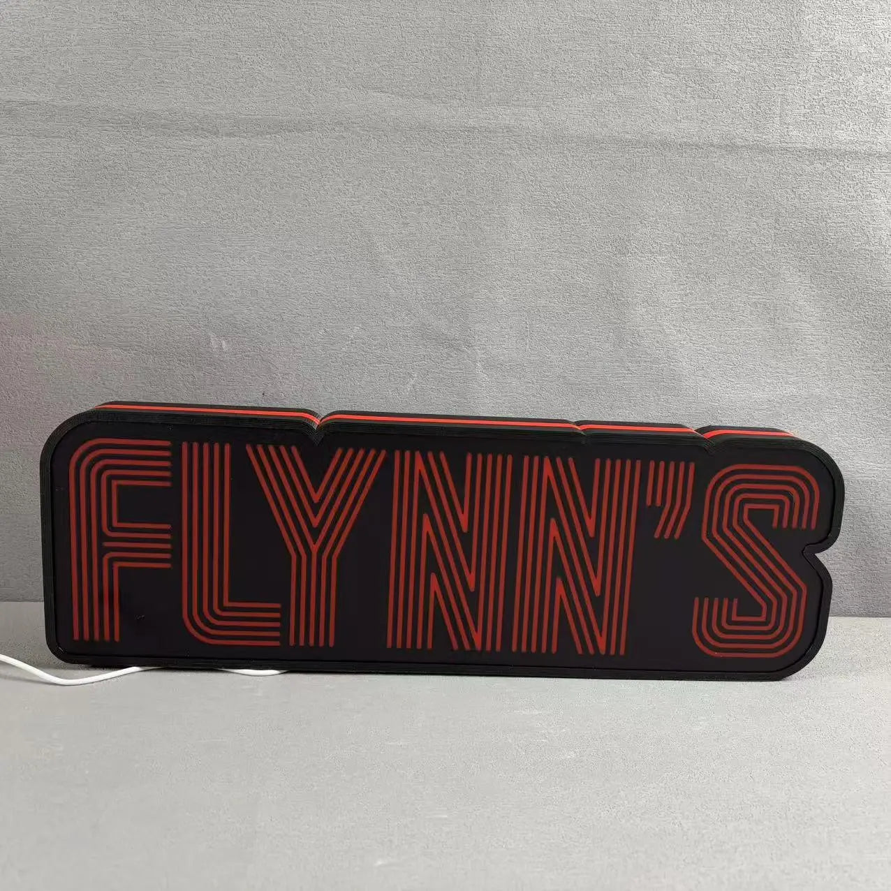 Flynn's Arcade LED Sign, Great Nostalgic Decoration, Fully Dimmable & Powered by USB FYLZGO Signs
