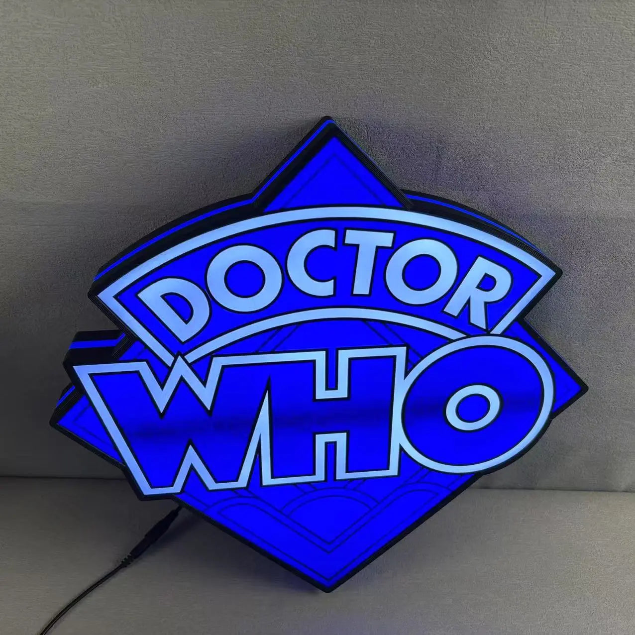 Doctor Who Pinball Topper for Bally Pinball Machine, 3D Printed Lightbox USB Powered & Full Dimmable FYLZGO Signs