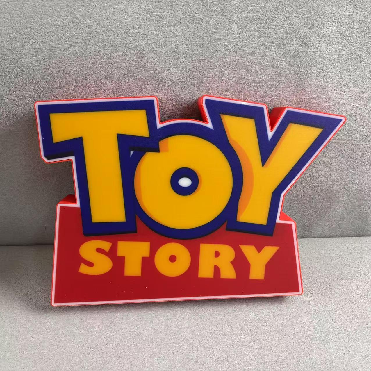 Toy Story Logo LED Sign 3D Printed Night Light with Dimmable Function FYLZGO Signs