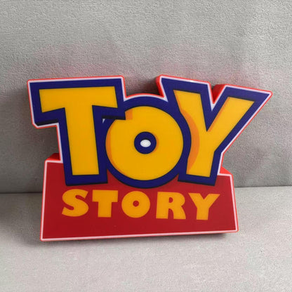 Toy Story Logo LED Sign 3D Printed Night Light with Dimmable Function FYLZGO Signs