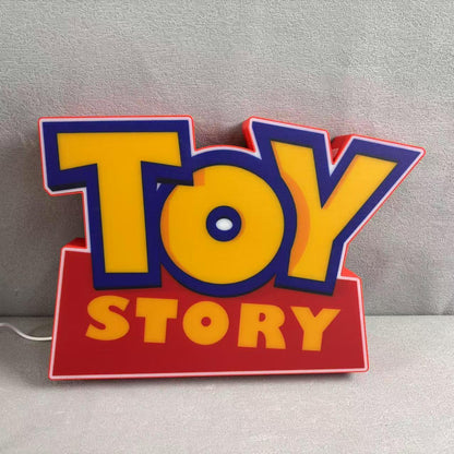 Toy Story Logo LED Sign 3D Printed Night Light with Dimmable Function FYLZGO Signs