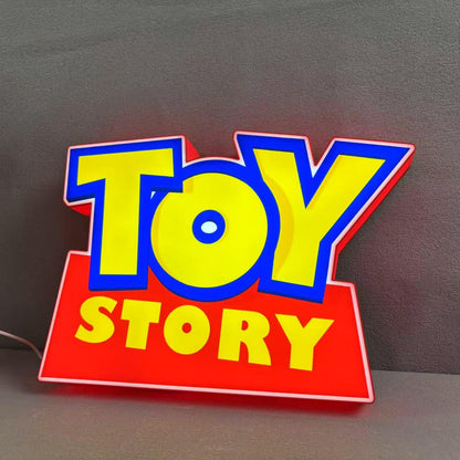 Toy Story Logo LED Sign 3D Printed Night Light with Dimmable Function FYLZGO Signs