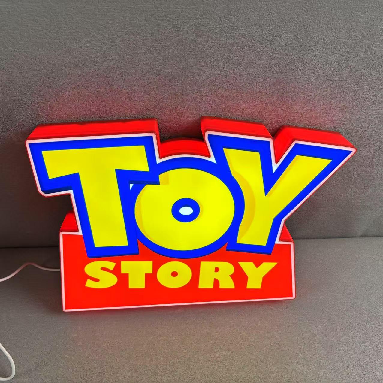 Toy Story Logo LED Sign 3D Printed Night Light with Dimmable Function FYLZGO Signs