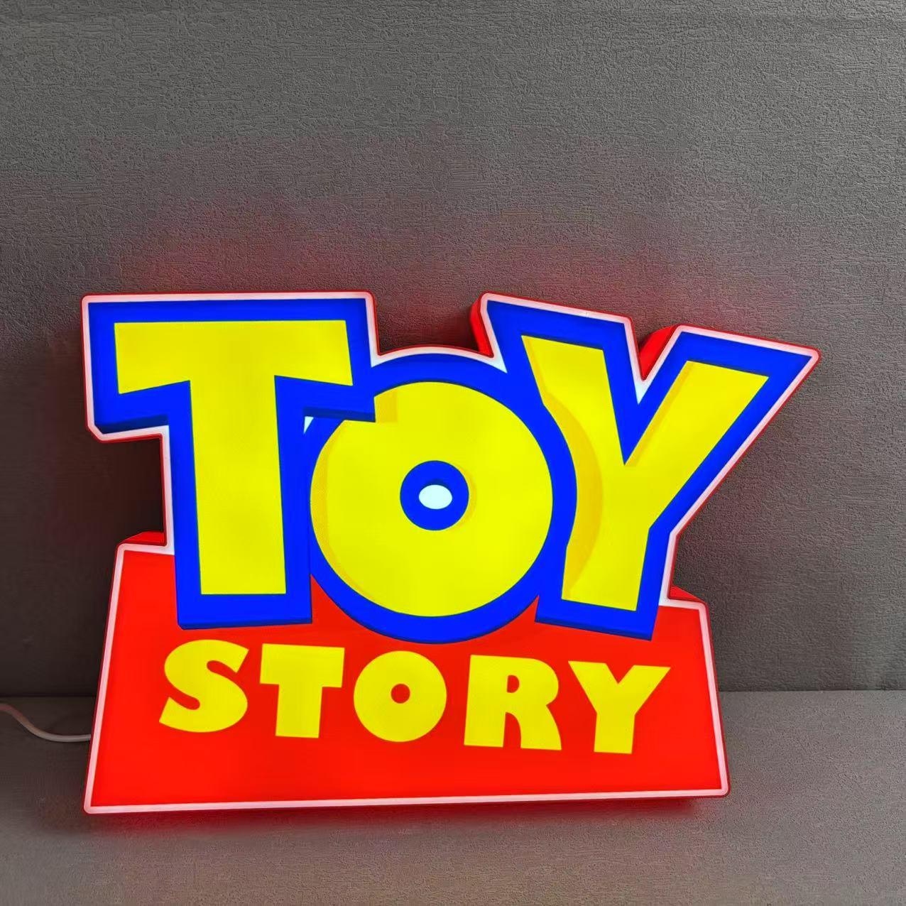 Toy Story Logo LED Sign 3D Printed Night Light with Dimmable Function FYLZGO Signs