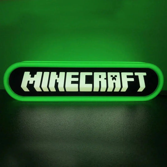Minecraft 3d Printed Led Sign FYLZGO Signs