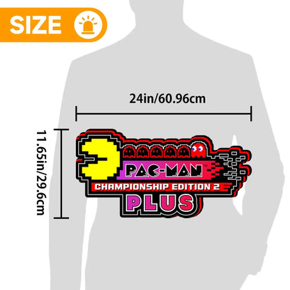 Game Logo Championship Edition 3D Printed LED Lightbox for Gaming Room Decor, Classic Arcade Gaming Lightbox FYLZGO Signs