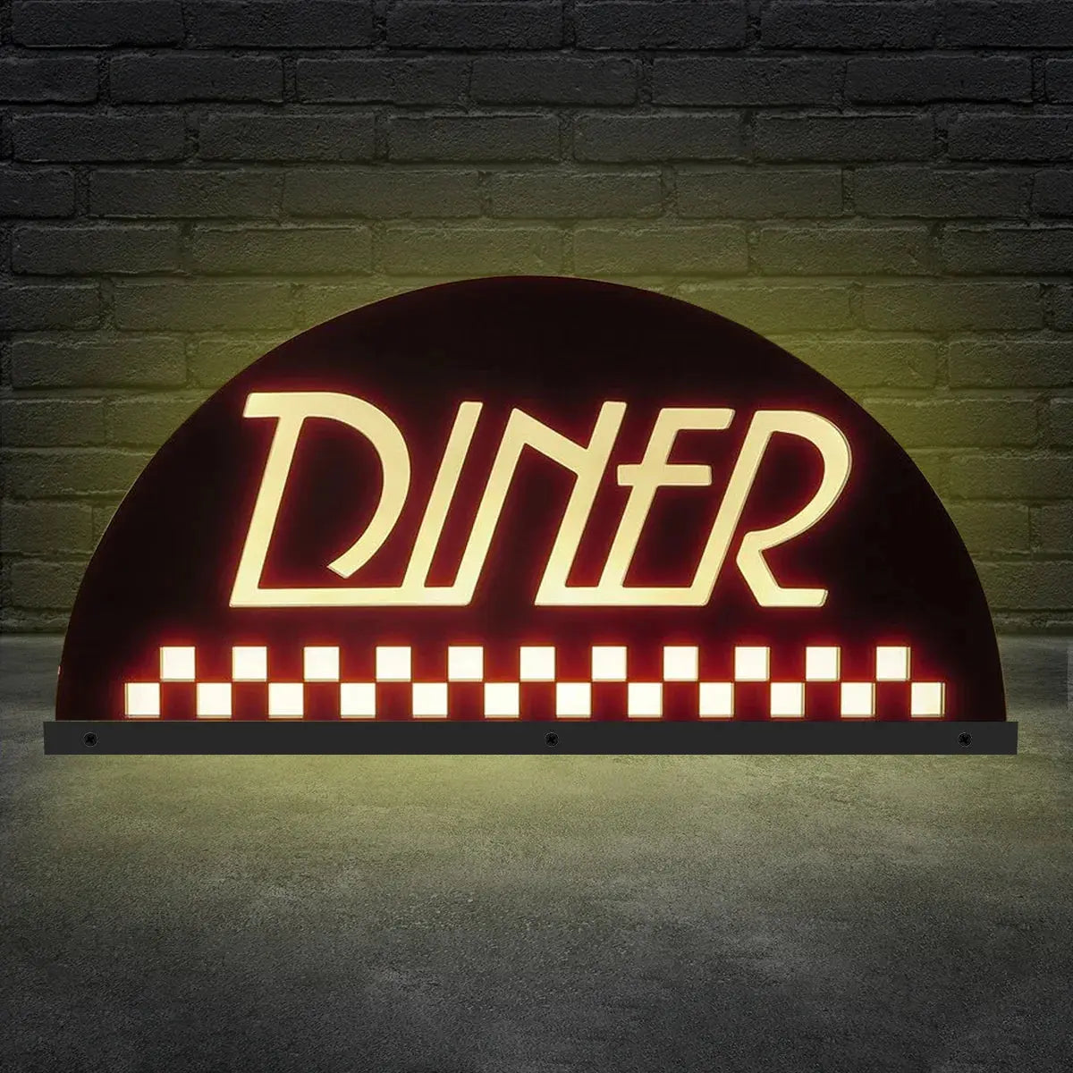 Dinner Pinball Topper 3D Acrylic LED Topper, for Pinball Machine, Pinball Topper FYLZGO Signs