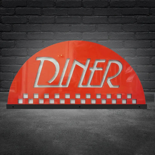 Dinner Pinball Topper 3D Acrylic LED Topper, for Pinball Machine, Pinball Topper FYLZGO Signs