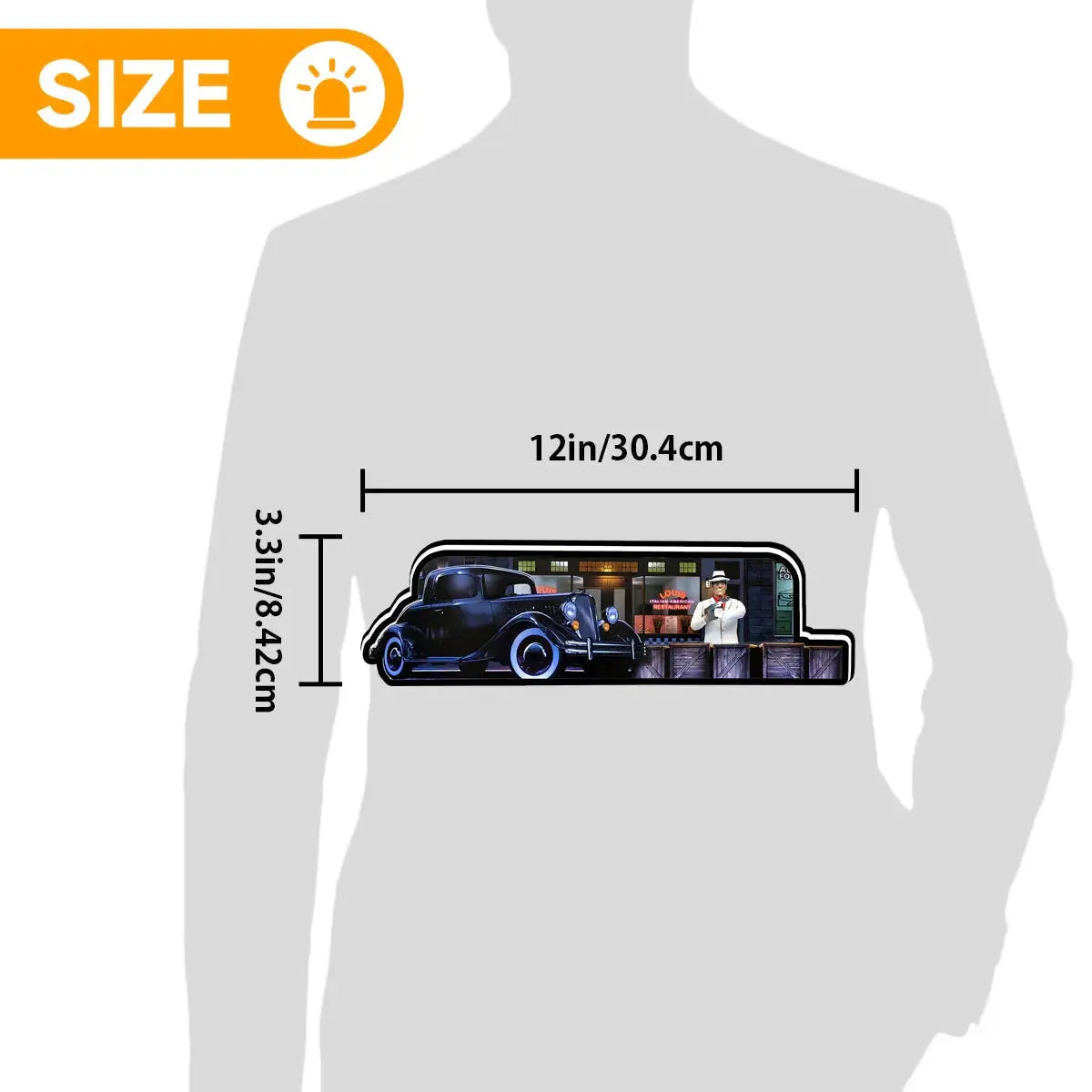The Godfather Pinball Topper for Limited Edition Pinball Machine, 3D Printed Lightbox, USB Powered & Full Dimmable FYLZGO Signs