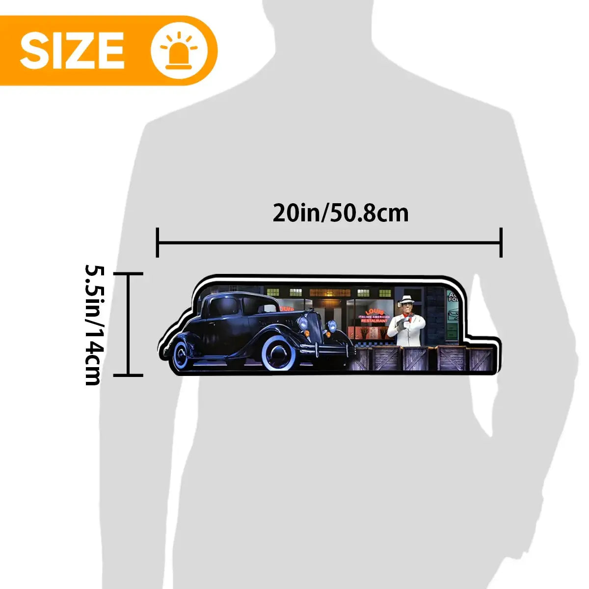 The Godfather Pinball Topper for Limited Edition Pinball Machine, 3D Printed Lightbox, USB Powered & Full Dimmable FYLZGO Signs