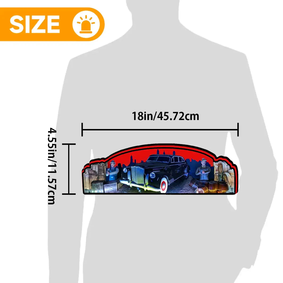 The Godfather 50th Anniversary Pinball Limited Editions Pinball Topper Led lightbox for Pinball Machine, 3D Printed Lightbox USB Powered & Full Dimmable FYLZGO Signs