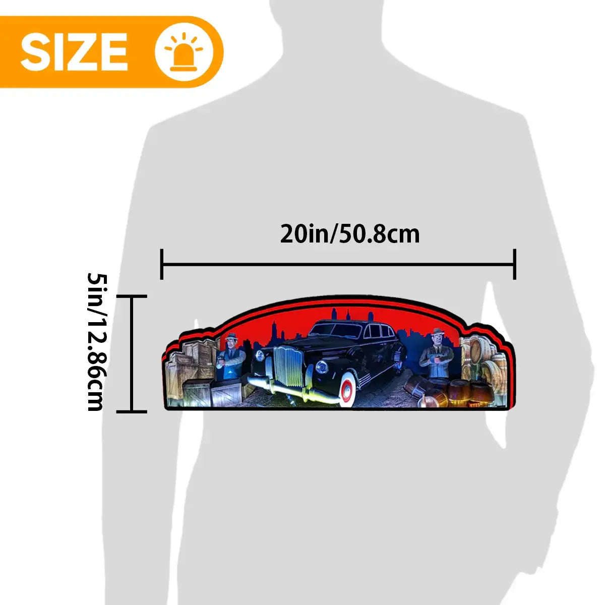 The Godfather 50th Anniversary Pinball Limited Editions Pinball Topper Led lightbox for Pinball Machine, 3D Printed Lightbox USB Powered & Full Dimmable FYLZGO Signs